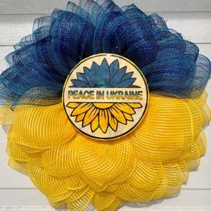 Ukrainian National Sunflower Wreath